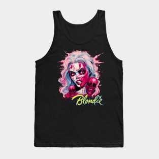 Zombie Blondie (Yellow Logo) Tank Top